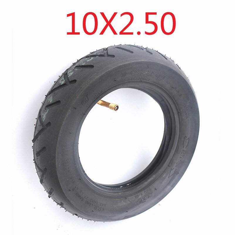 Pneu de 10x3.0, 10x2.50, 10x25, 10x2.125, 10x2, 10x, chambre à air pour Scooter électrique: 10X2.50 SET D CST