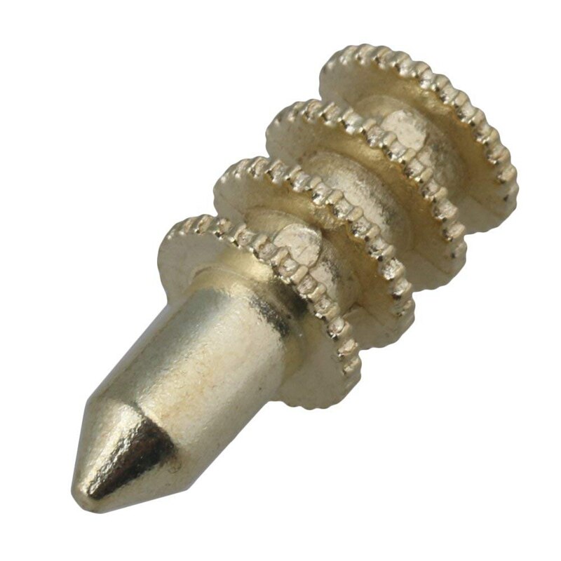 8x20mm Gold Zinc Alloy Table Leaf Dowel Aligner Pin Sets Table Top Leaf Alignment Pins Set of 50