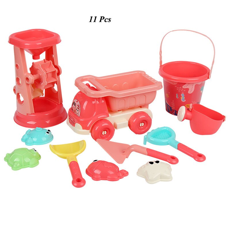 Kids Beach Toys Baby Beach Play Set Children Sandbox Set Summer Sand Play Sand Dredging Tools Sand Water Game Play Snow Toys