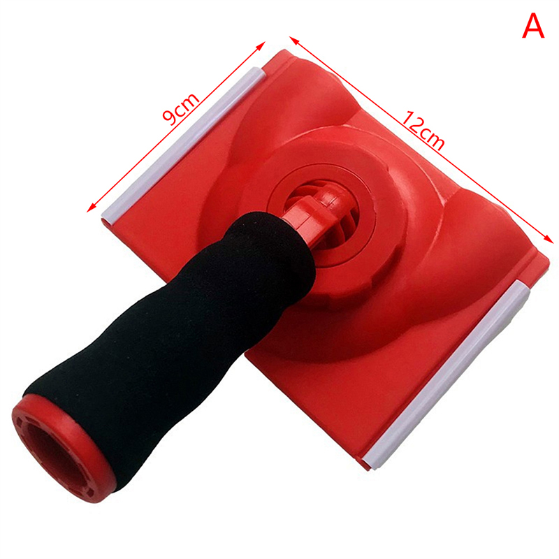 Professionele Latex Verf Edger Borstels Multifunctionele Muur Plafond Hoek Schilderij Borstel Kleur Separator Trimmer Gereedschap: Bruin