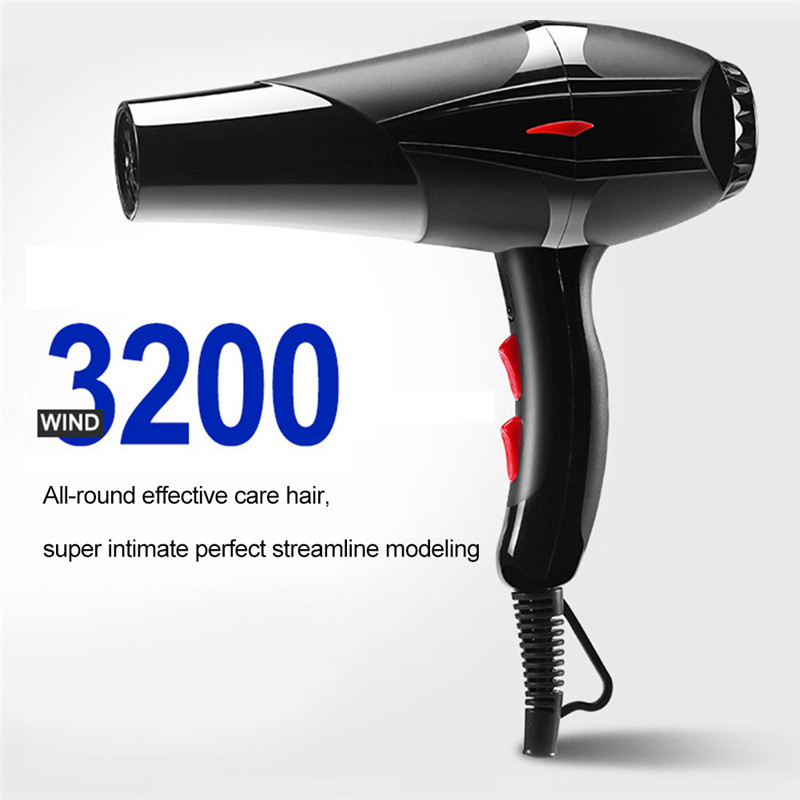 220V Professionele 3000W Haardroger Sterke Power Kapper Salon Styling Tools /Cold Air Föhn 2 snelheidsaanpassing