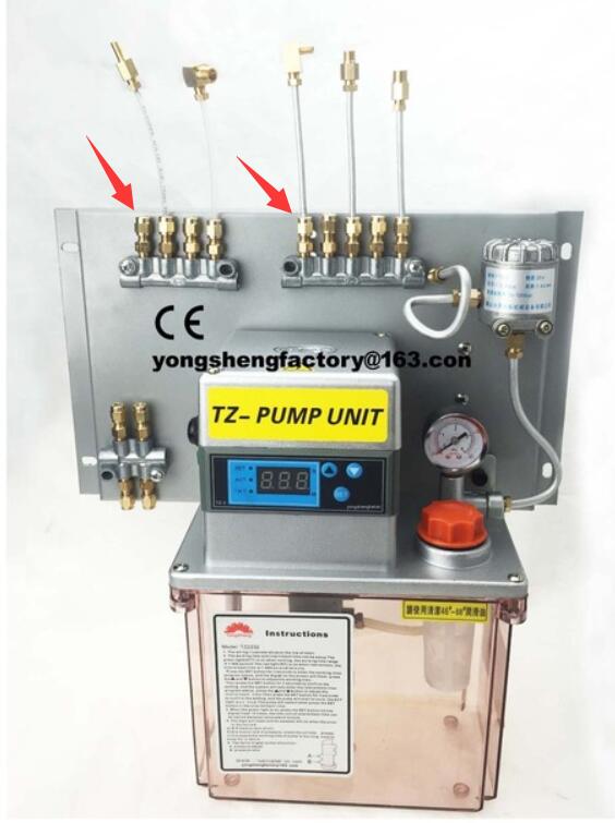 Laiton lubrification résistance distributeur débit d'huile proportion doseur M8 * 1 entrée sortie PSS-1 PSS-2 PSS-3 PSS-4 PSS-5 CSS-1
