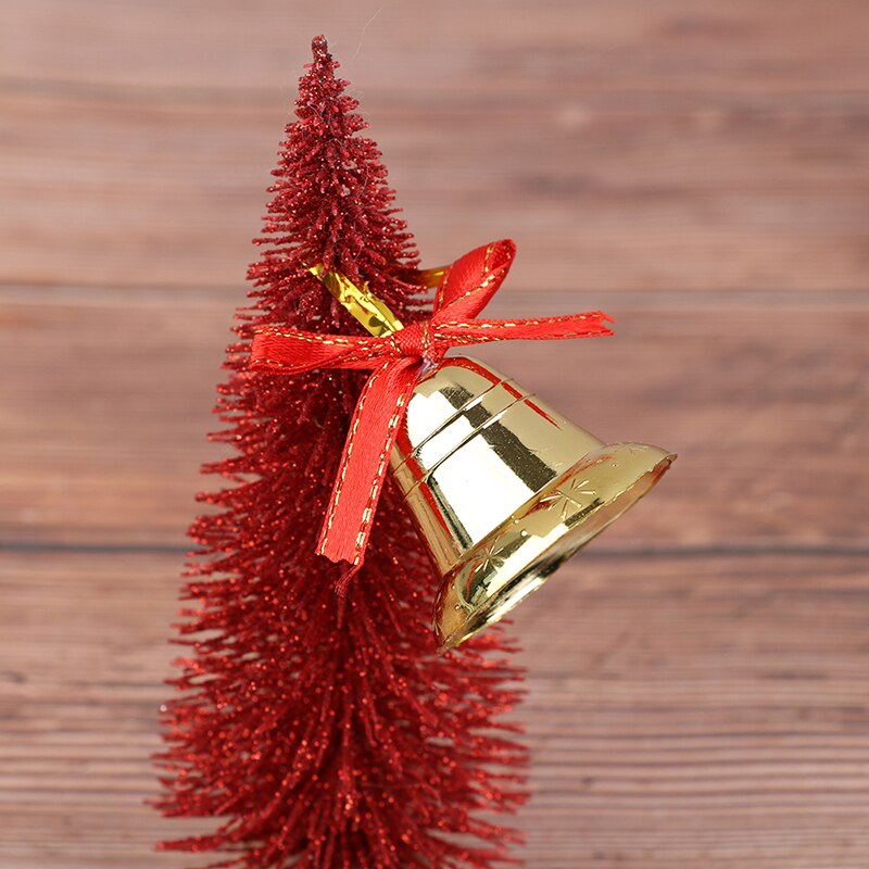 9Pcs Gold Bells Crafts Accessories Christmas Gingle Bell Wedding Party Decorate