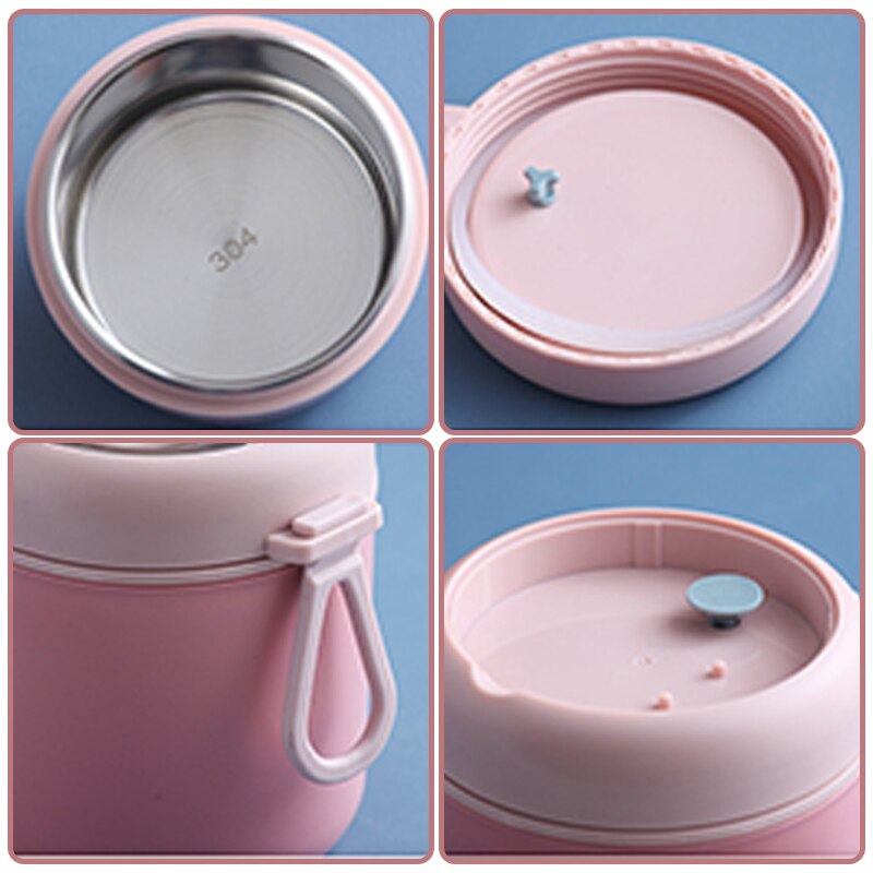 304 Stainless Steel Insulated Container Leak Proof Food Soup Container Lunch Thermoses For School Office Shaker Bottle Drinkware
