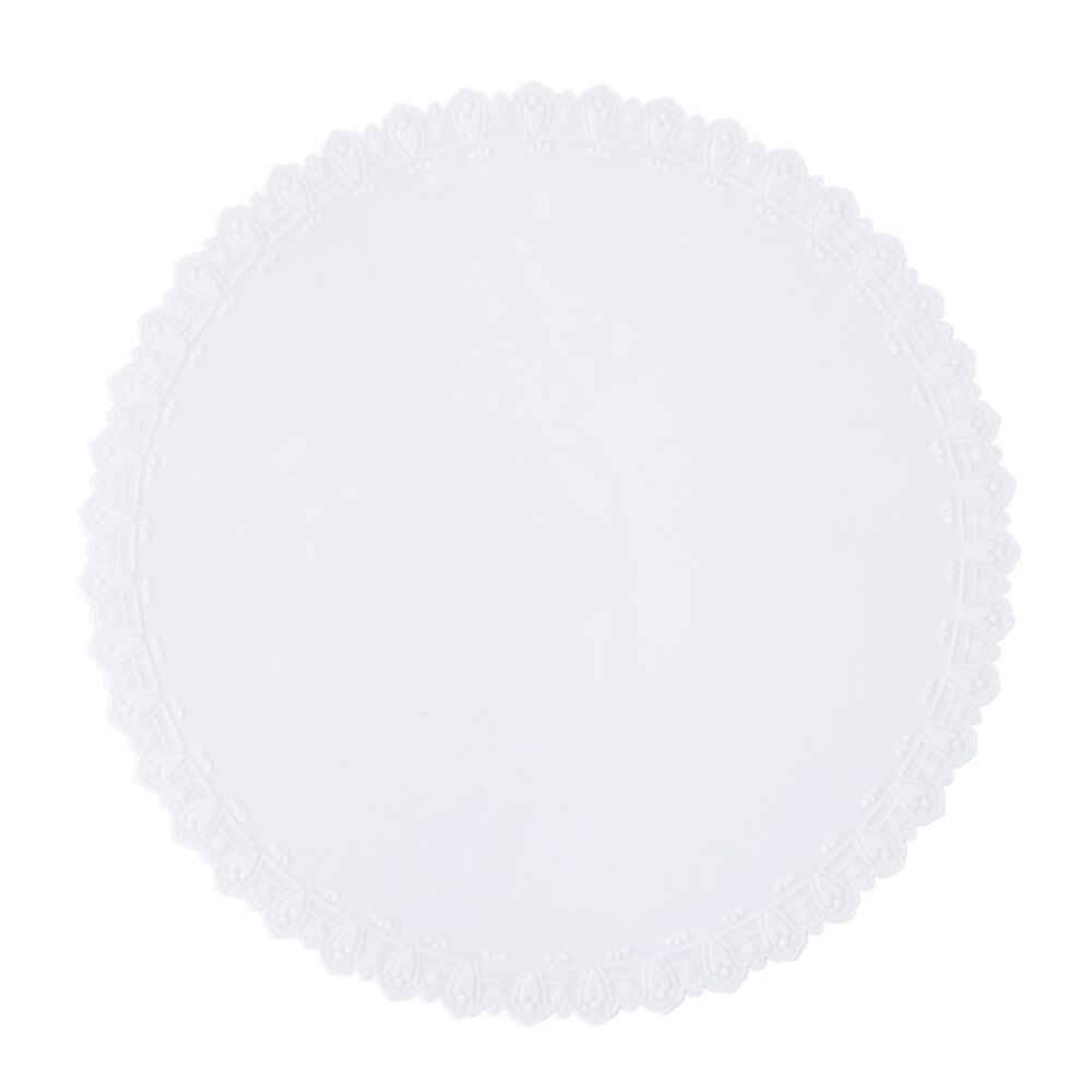 Kom deksel siliconen plasticfolie magnetron oven koelkast verse kom afdichting rek voedsel vers houden wikkel keukengereedschap 40: Wit 