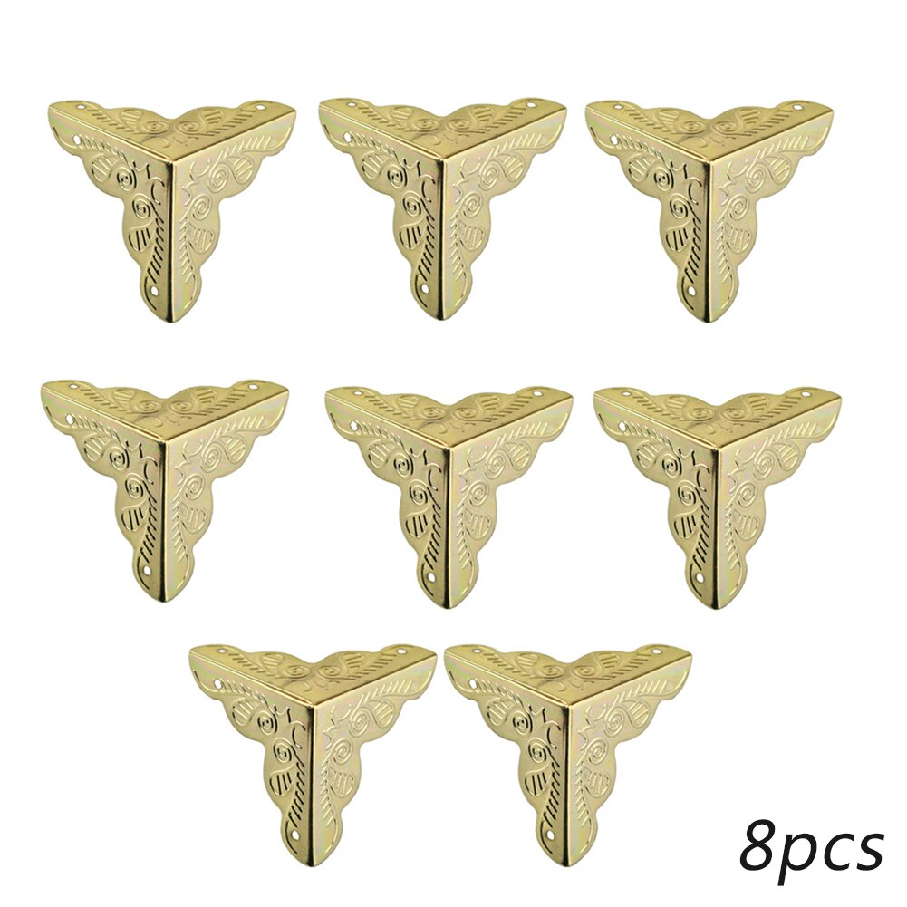 Namvo Antieke Hoekbeschermers - 50 Stuks - 40 Mm Bronzen Legering - Voor Houten Dozen, Juwelenkistjes En Meubels