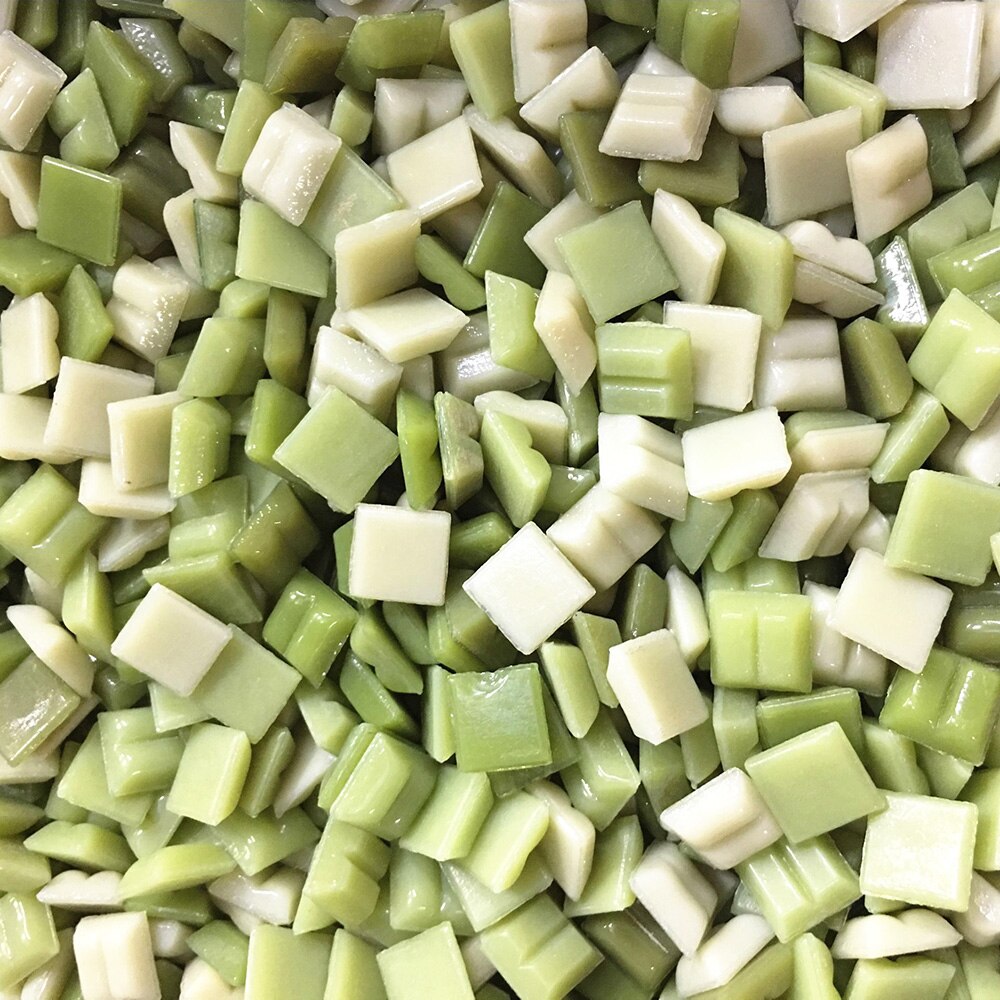 Multicolor Glass Mosaic Tile Square Mosaic Tiles DIY Arts Crafts Making Material