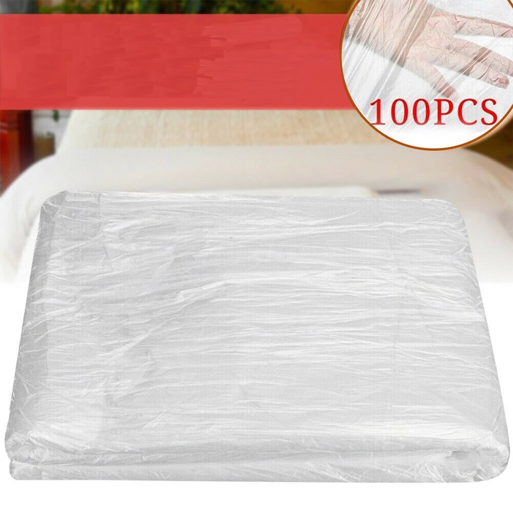 100 Stuks Wegwerp Bank Dekt Wegwerp Bed Sofa Kussen Matras Massage Sofa Covers Voor Woonkamer: Default Title