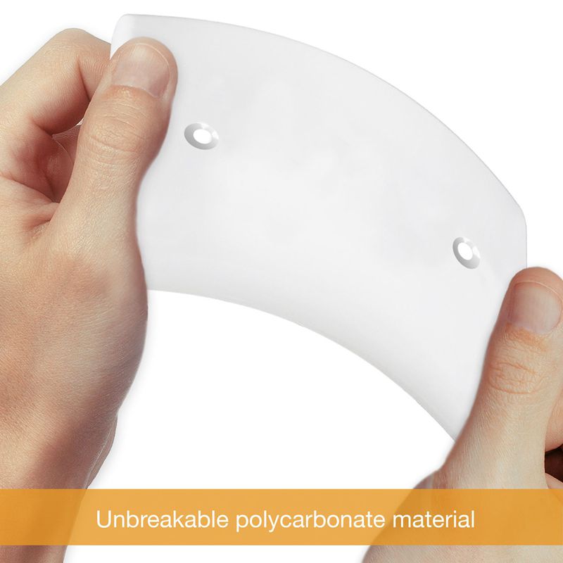 Empty Panel, Standard Size Without Device Blank Panel White (10 Packs)