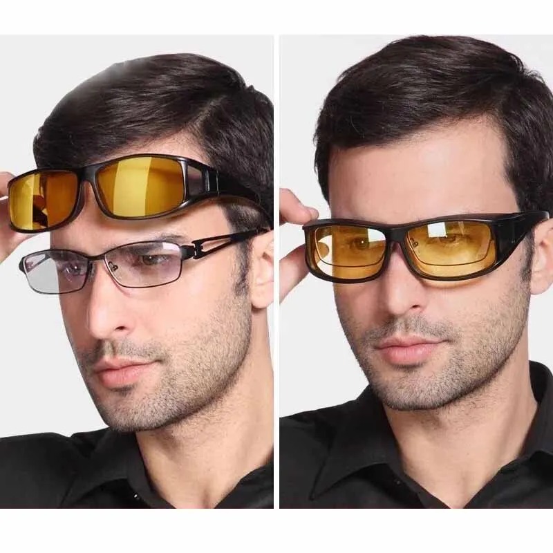 Auto Nachtzicht Unisex Bril Anti-Glare Zonnebril UV-bescherming Brillen Verbeterde lichte motorrijbril