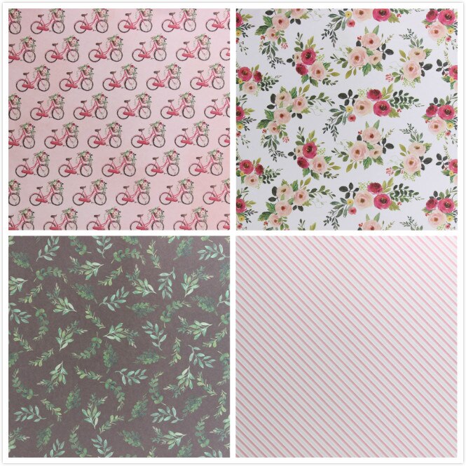 Kscraft 12 st 6 " enkelsidig tryckt i det speciella dagmönster papercraft konst papper handgjorda scrapbooking kit set bok