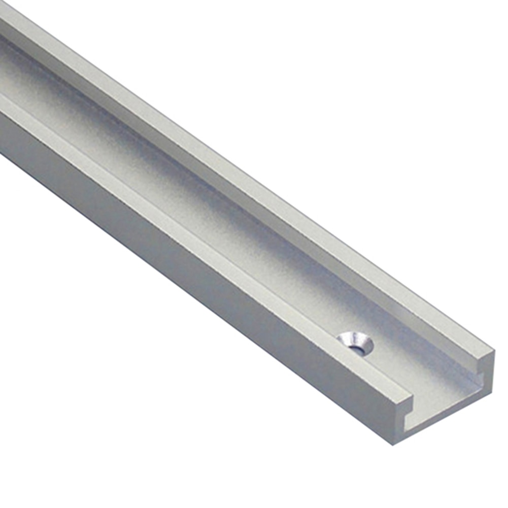 40cm Stainless Steel DIY Woodworking Router Table T-Slot Miter Track Jig Tools Set