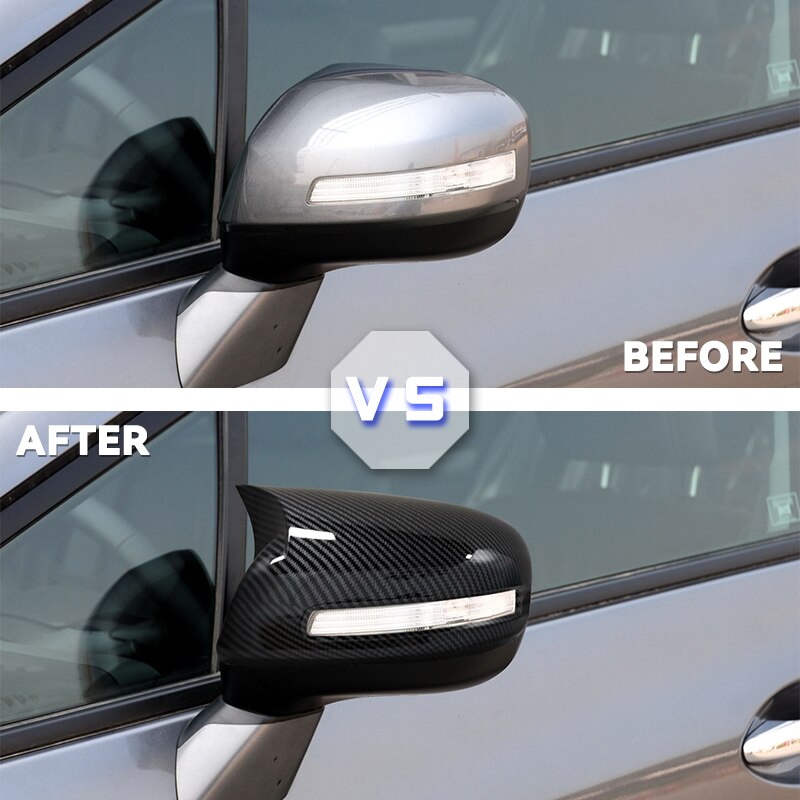 Rearview Mirror Cap Wing Side Mirror Cover Fit For Honda CIVIC Performance Car Accessories