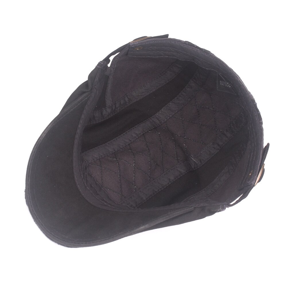Peaky Blinders-Gorra de verano para hombre, gorro plano de algodón liso, para primavera y otoño