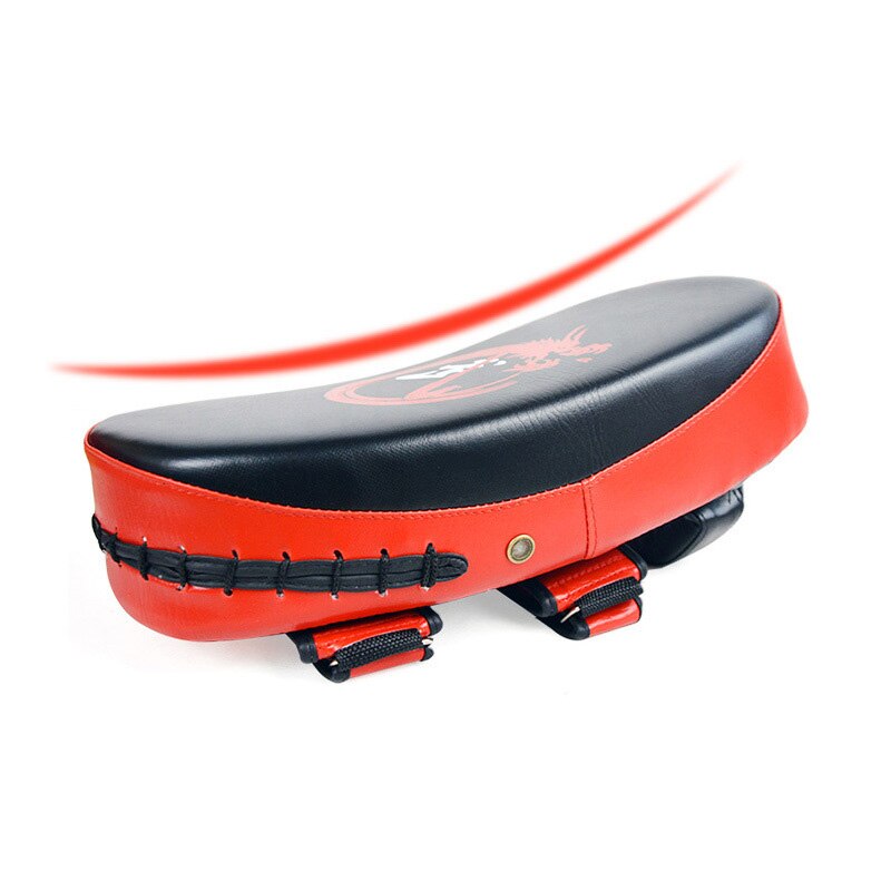 Thai boxing target Muay Thai Karate Sanda Punching Bag Curved foot target Boxing Fitness Hand Held Target Shooting Free Sparring