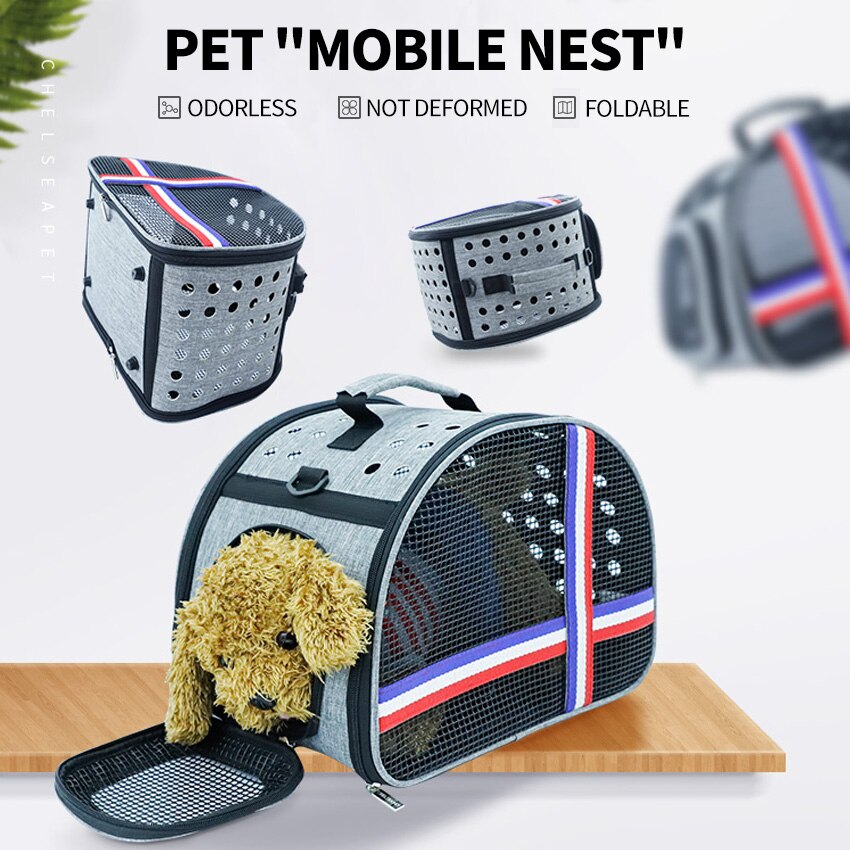 Pet SingleShoulder Bag，Porous Portable Pet Travel... Grandado