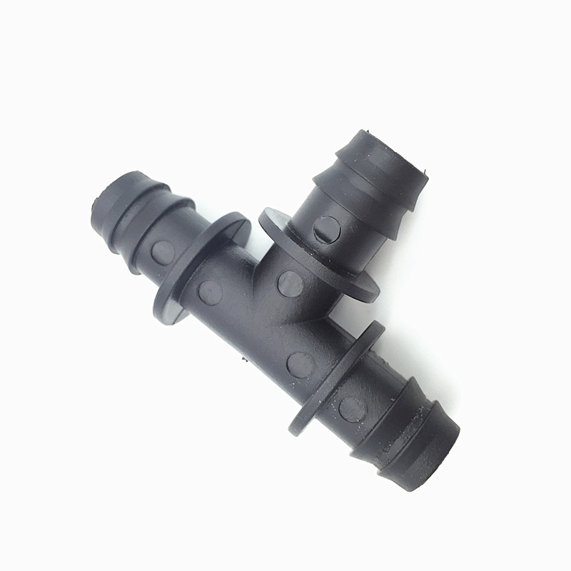 10 Pcs Garden watering DN16 Barbed Tee Connectors For Irrigation Hose Water Pipe Joints Watering System Parts