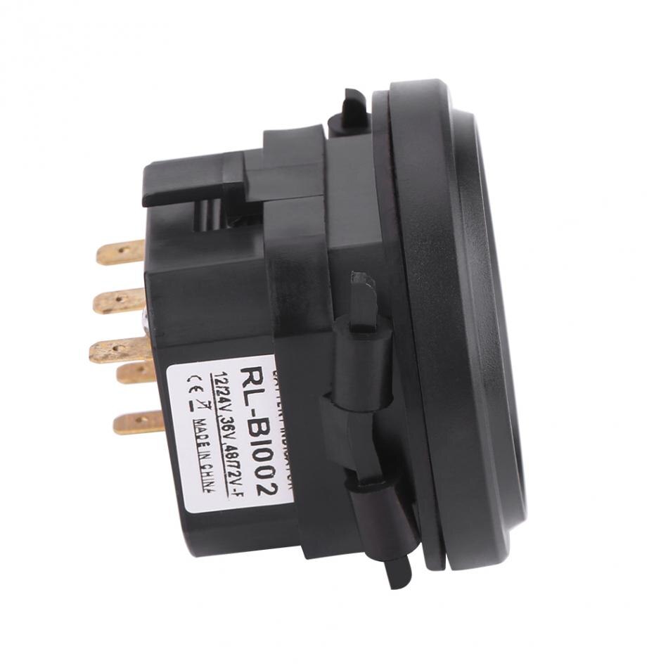 Indicador de batería medidor 12 V/24 V/36 V/48 V/72 V LED indicador Digital de batería medidor indicador para carrito de Golf estilo de coche
