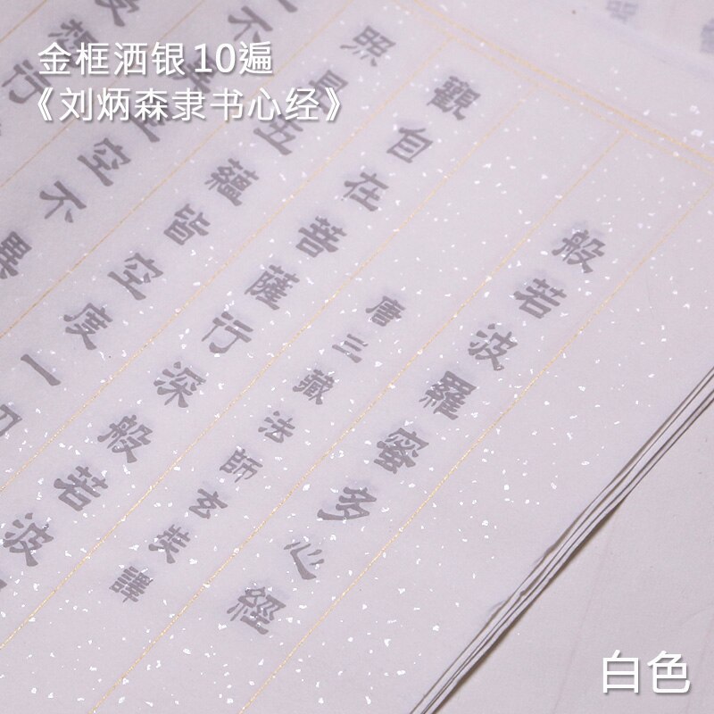 Copybook Chinese Brush Calligraphy Copybook 10sheets Multipel Type Adult Beginner Chinese Regular Script Calligraphy Copybooks: G