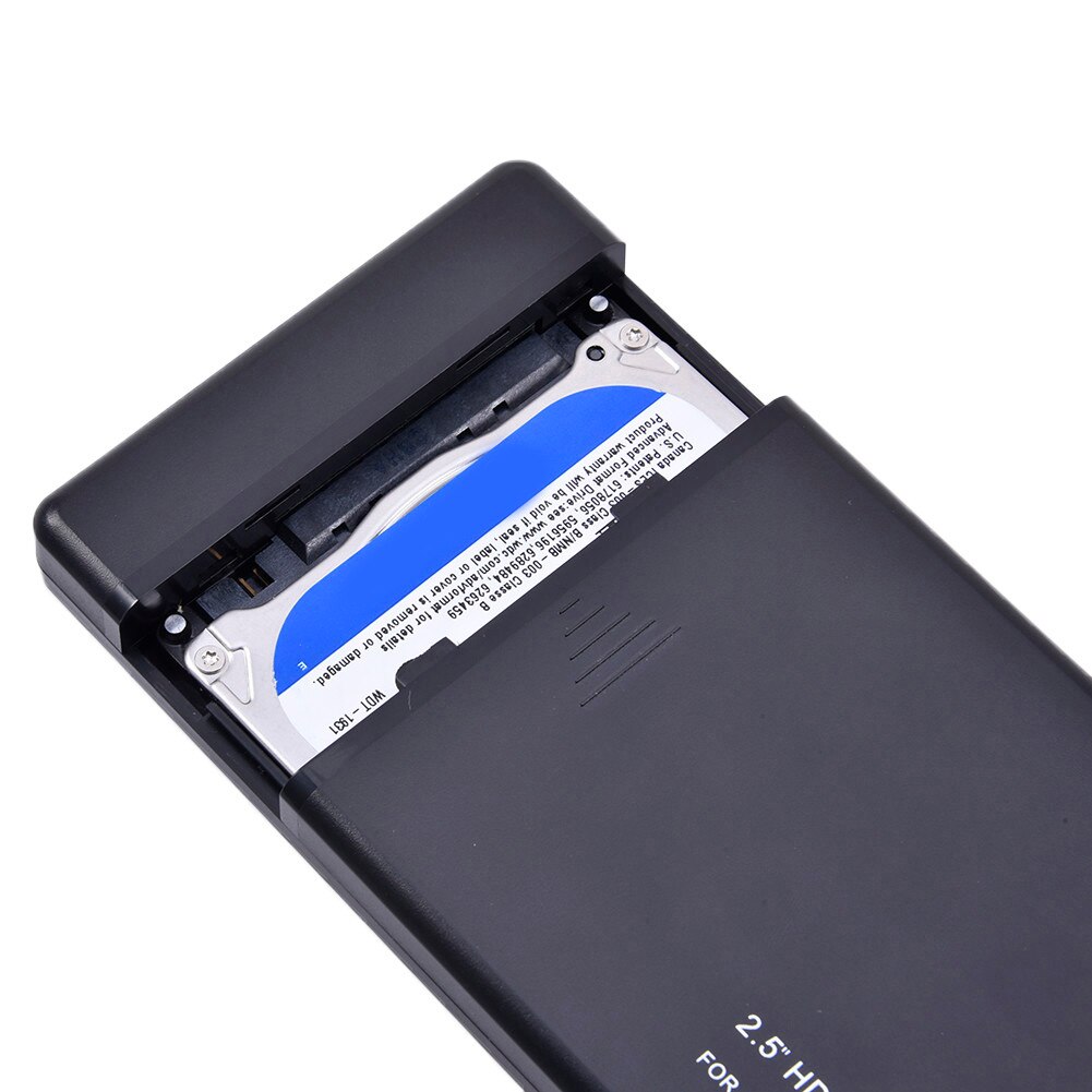 2.5 tommer sata til usb hdd ssd harddisk kabinet kabinet sata usb 3.0 usb 2.0 bærbar ssd disk boks 5 gbps ekstern harddisk kabinet