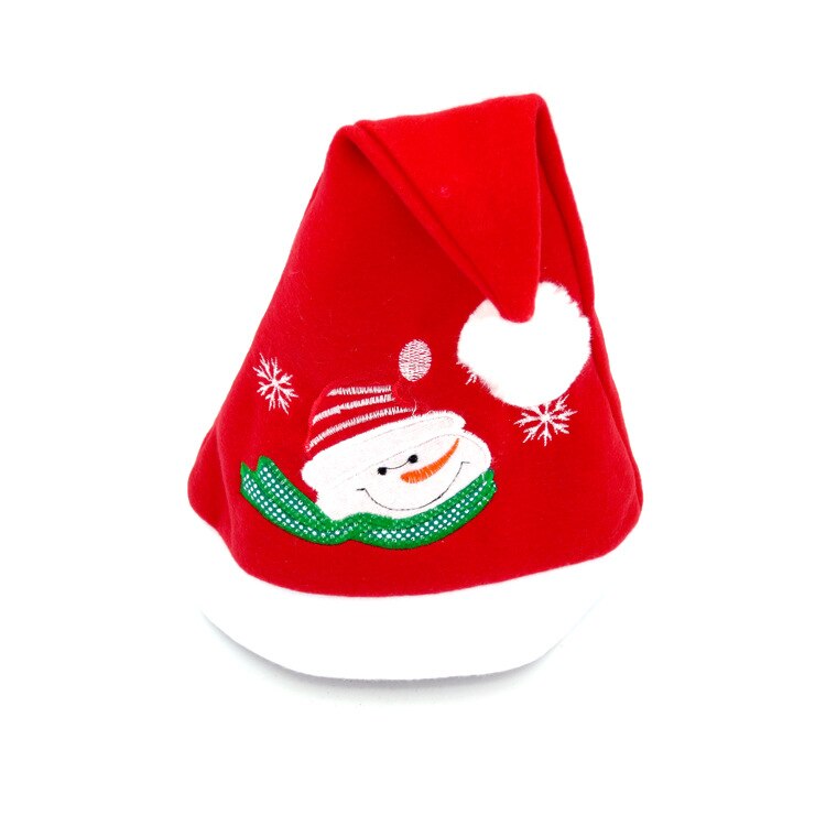 Kerst Ornamenten Volwassen Gewone Kerstmutsen Hoeden Cap Voor Christmas Party Props DS29: K