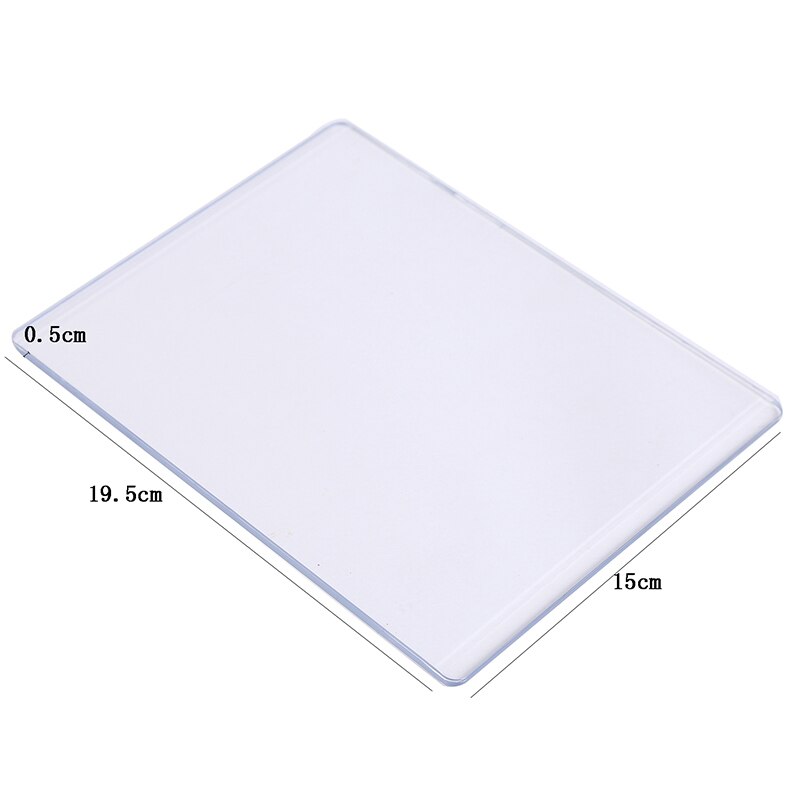 3mm 5mm Die Cutting Embossing Machine Durable Plastic Plates Replacement Pad Diy Cutting Dies Crafts Baking Embossing Plate: style 2