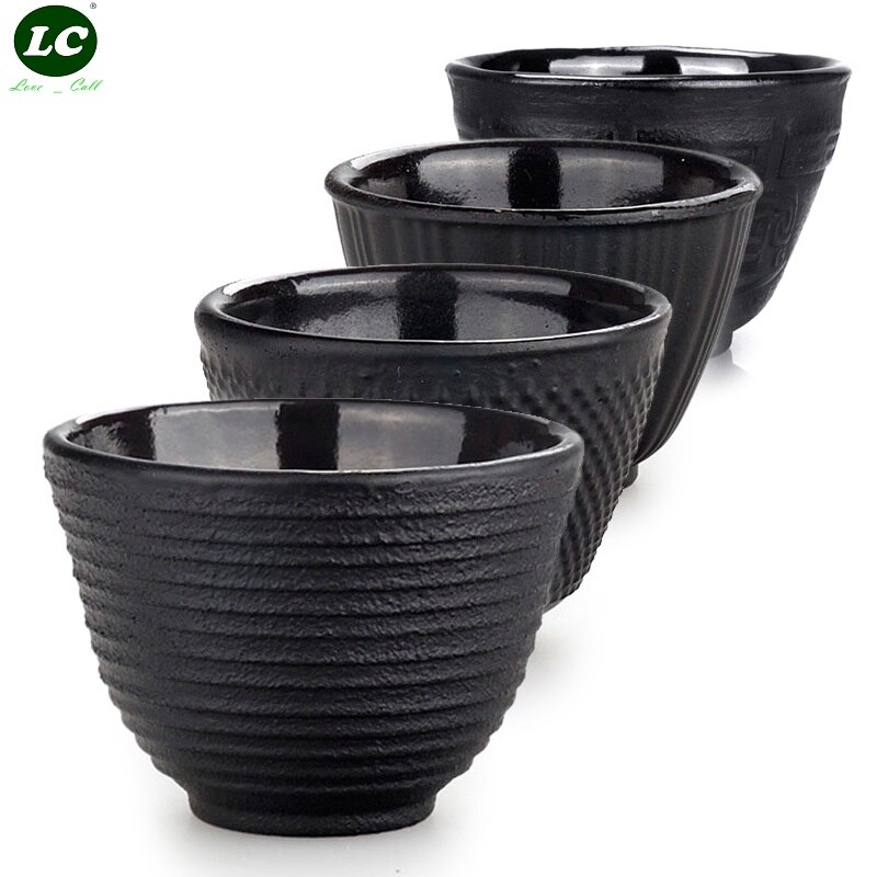 Small Cast Iron Cup Tea Cup Iron Cup Water Glass Drinkware Tea Set Teacups Bubble Tea Cup