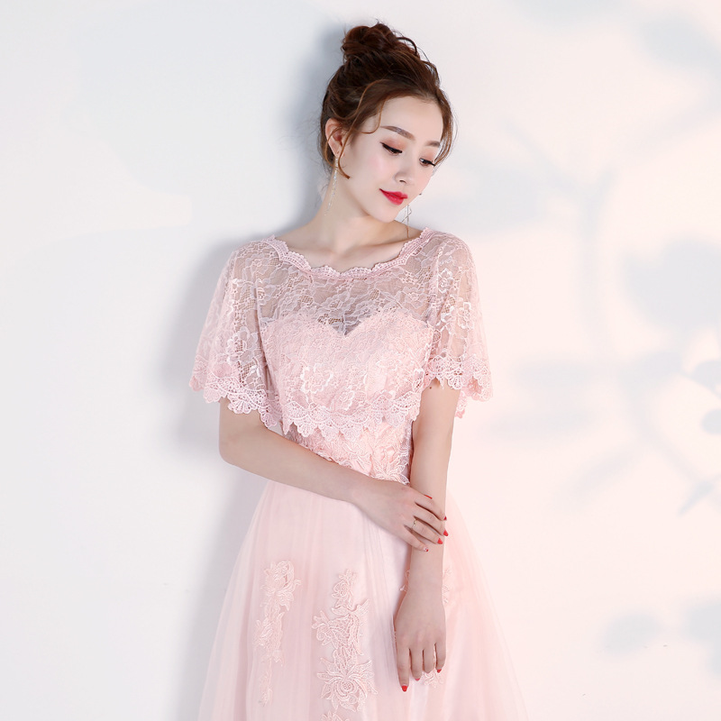 Lace Wedding Wraps Short Bridal Shawl Summer Lace Female Evening Party Capes Wedding Accessories Women's Jacket