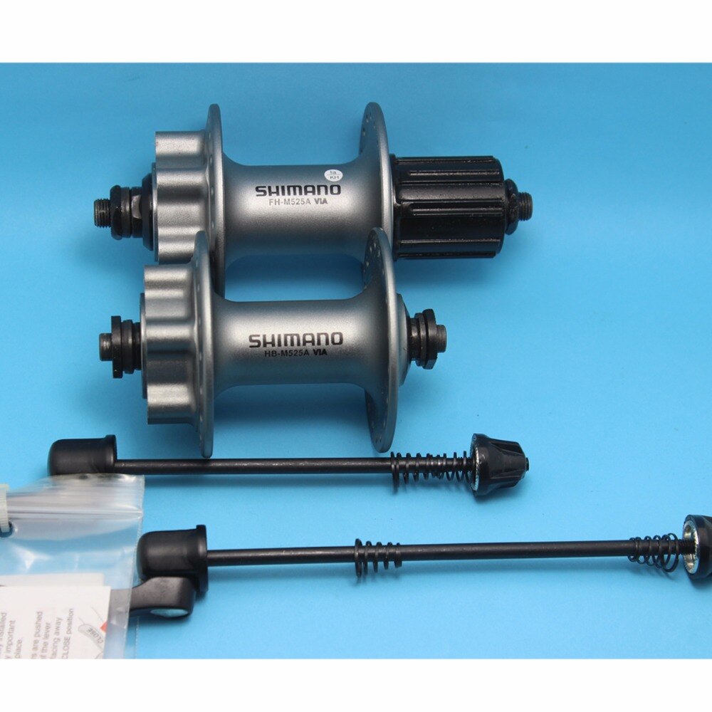 Shimano fh -m525 hb-m525a skivebremse nav seks bolte kassettetætning vulstnav 32 36 hullers bageste forreste nav hurtig frigivelse 8/ 9 / 10s