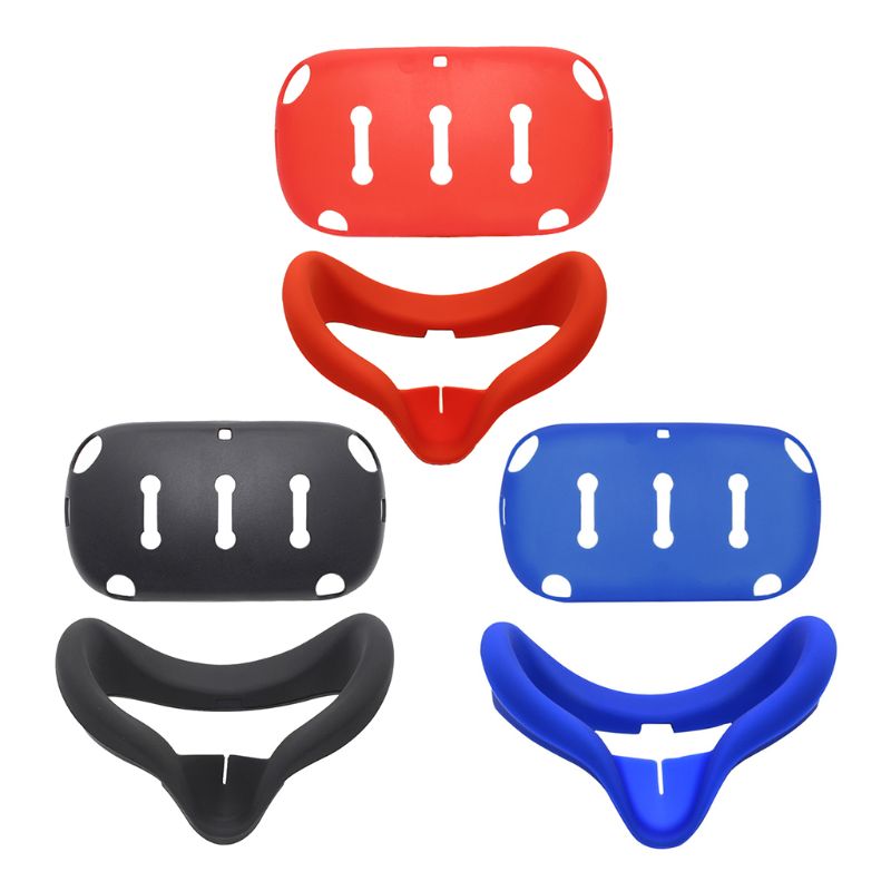 Front Protective Shell Sweatproof Skin Cap Silicone VR Face Pad Set for Oculus Quest Accessories Kit