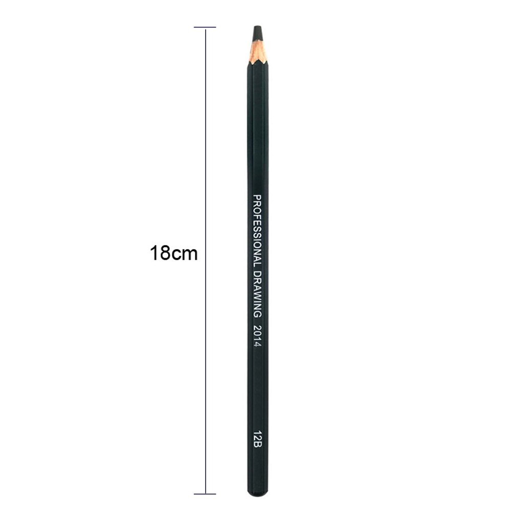 14 pcs/set Sketch Drawing Pencil Set HB 2B 6H 4H 2H 3B 4B 5B 6B 10B 12B 1B Painting Pencils Stationery Supplies
