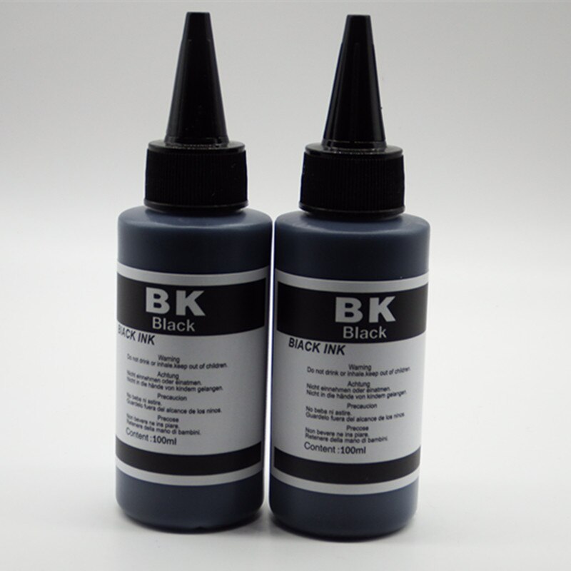 Refill Dye Ink Kit For MFC-7000 MFC-7000FC MFC-7200 MFC-7200C MFC-7200FC 700C HC-2500 MC-3000 Inkjet Printer: 2BK