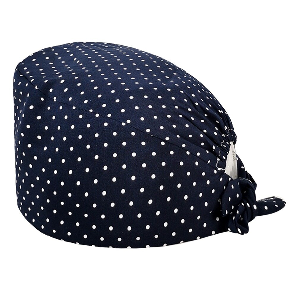 Mode Katoen Cartoon Animatie Afdrukken Verpleegkundige Cap Ademend Operatiekamer Unisex Werk Cap Schoonheidssalon Verpleging Scrub Cap: 22098