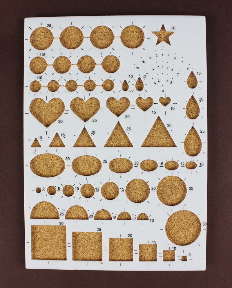 Papier Quilling Template Mould Board Papercraft DI... Grandado