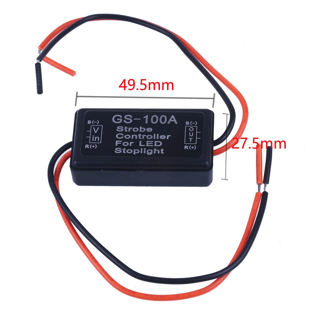 Contrôleur de moto Module Flash LED feu de stationnement de freinage 12V