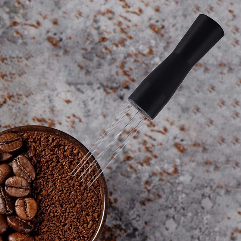 Espresso Koffie Roerder Naald Koffie Manipulatie Distributeur Espresso Roeren Tool Rvs Naald