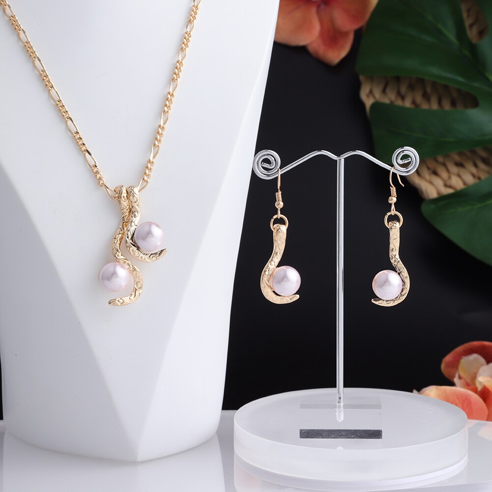 Schmucksets mit bunten perlen, anhängern, ohrringen und halsketten von coco hawaiian pearl – perfekt für damen, partys und hochzeiten.: Zh0540 goqpk
