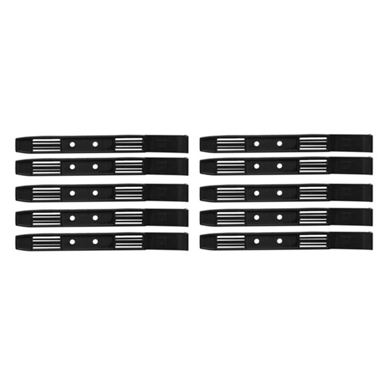 5 Pairs Hard Drive Rails Chassis Kooi Accessoires Drive Bay Slider Plastic Rails Voor 3.5 5.25 Hard Drive Tray caddy
