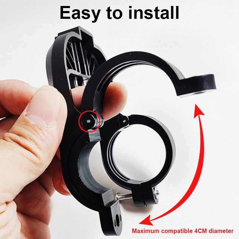 Bicycle Light Mount Bracket Bike Headlight Extension Brackets MTB Lamp Stand Holder Cycling Flashlight Handlebar Central Mount