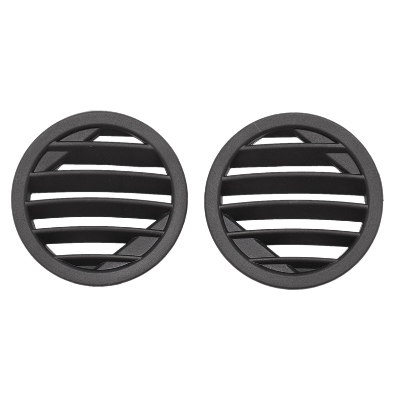 Car Left and Right Side Dash A/C Air Vent Grilles ABS Black for Mercedes-Benz X204 GLK Car Air Vent Grilles: Default Title