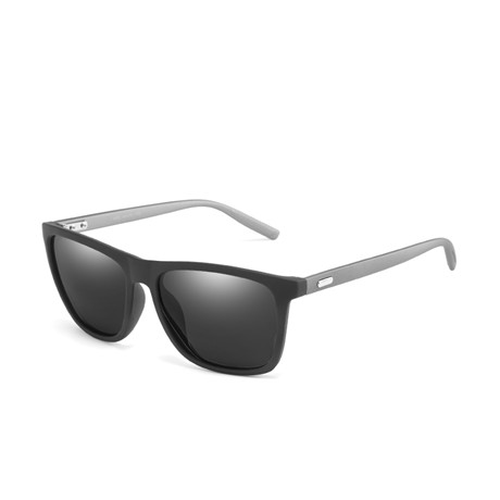 Glitztxunk Polarized Sunglasses For Men Classic Brand black Oculos de sol Men Square Driving Travel Sun Glass