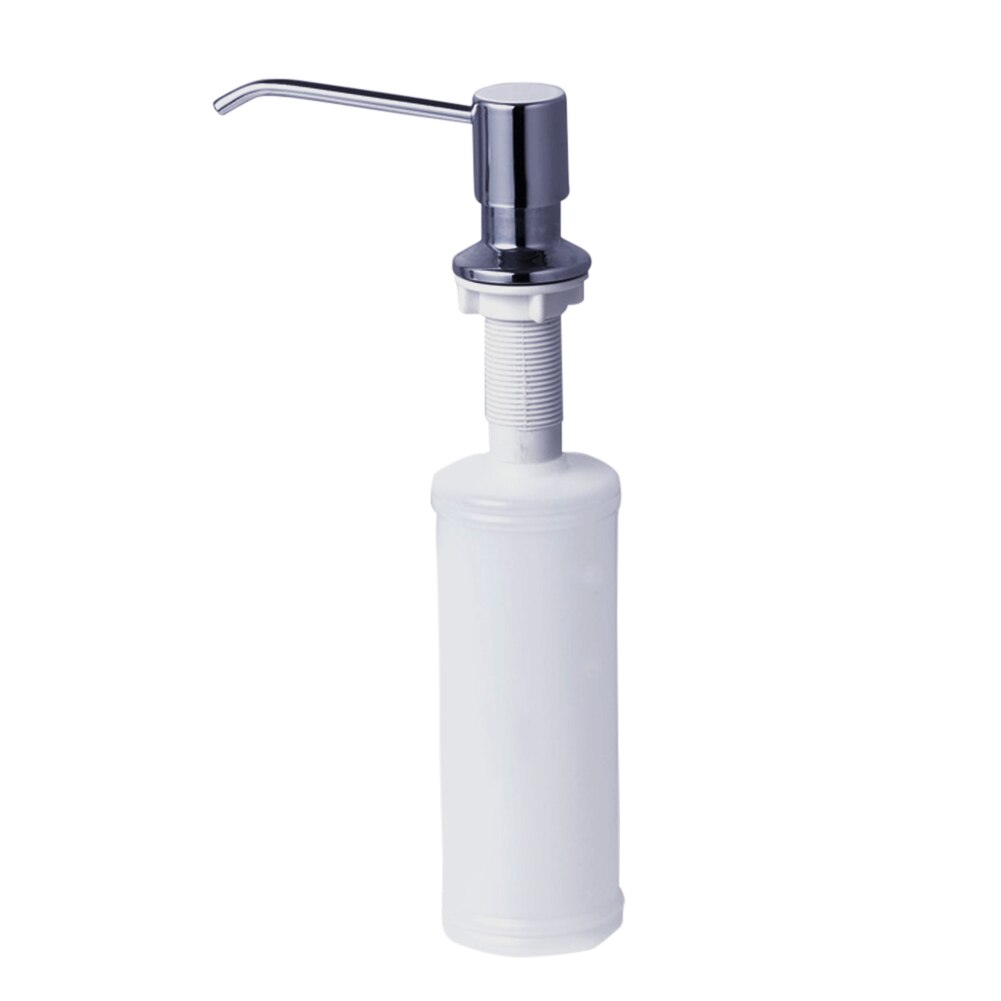 Distributeur De Savon Mural Acier Inoxydable 300ml - Pour évier, Pompe à Tête Presse