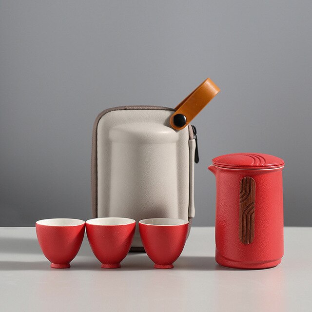 Fijne Keramische Pompoen Theepot, 8 L