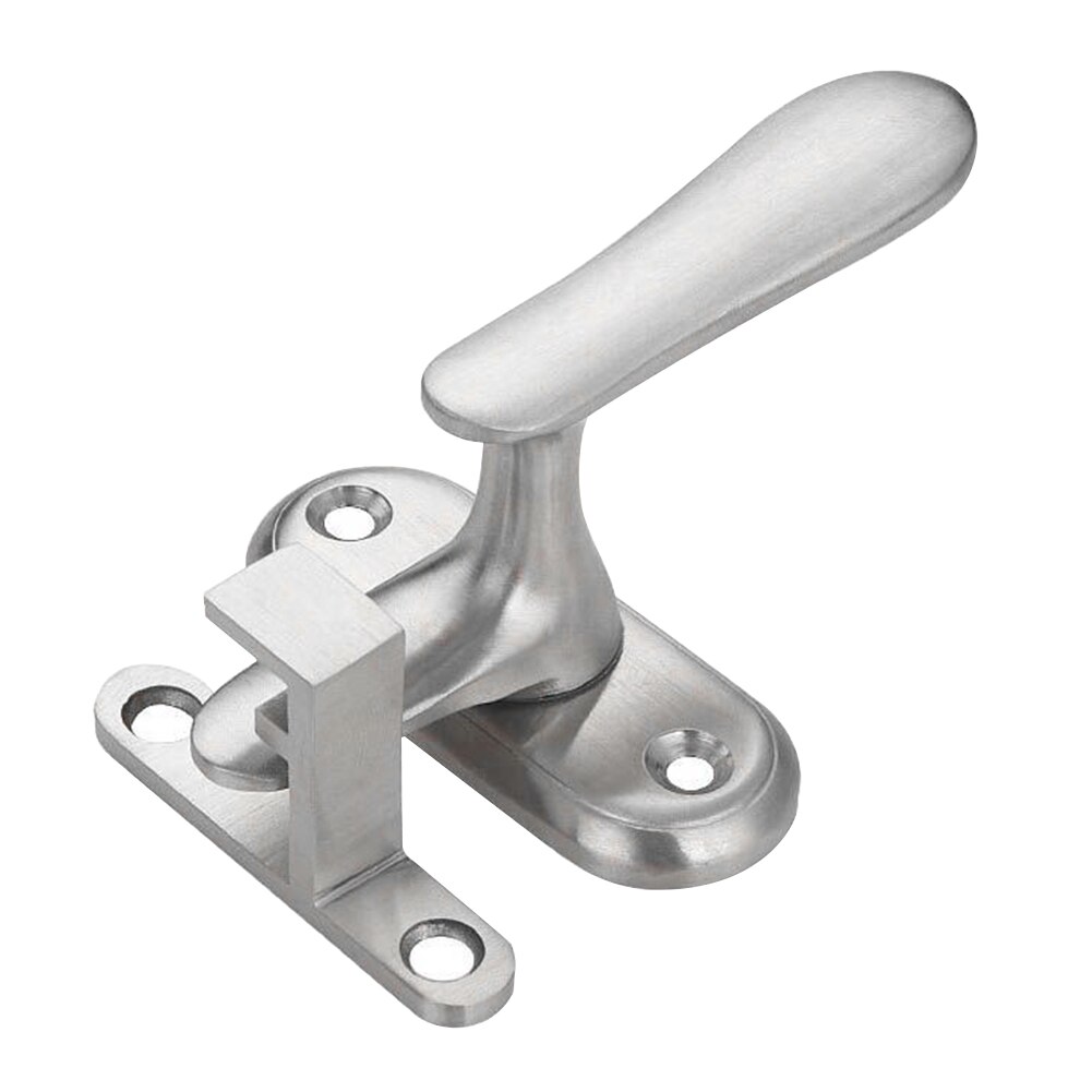 Easy Install Safety Gate Door Bolt Pin Latch Lock Anti Theft Rotating Buckle Hardware High Low Home Window Stainless Steel