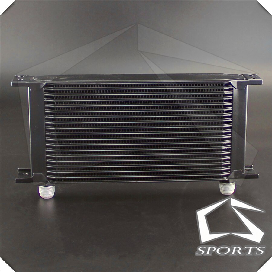 19 Row Alloy 10-AN Oil Cooler for Universal Cars AN10 Cooling System Powerful Turbo Series Direct Install