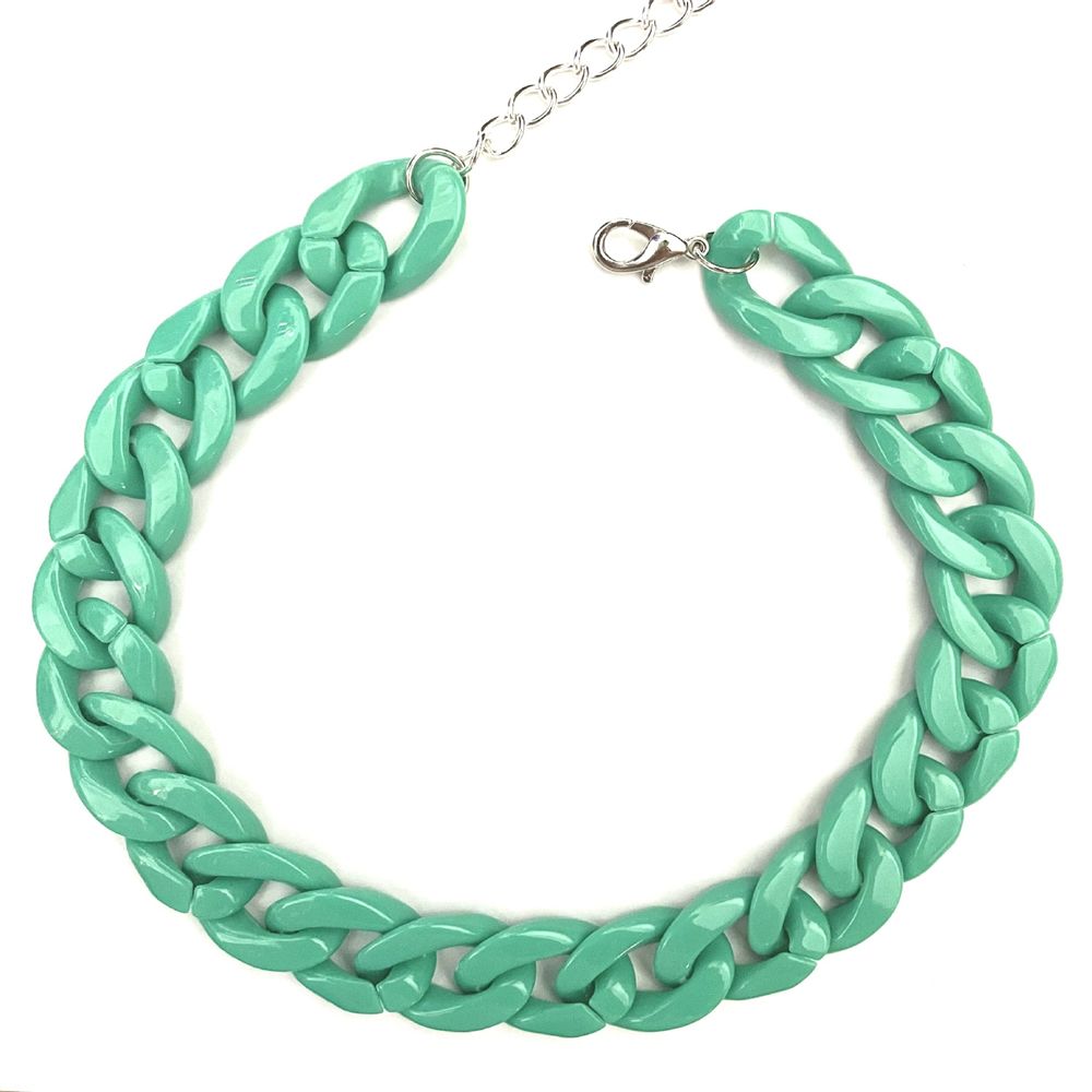 Friendship Party Jewelry Hip Hop Collar Gothic Choker Chunky Chain Punk Choker Chain Necklace Pendant Hip Hop: Plating Gun