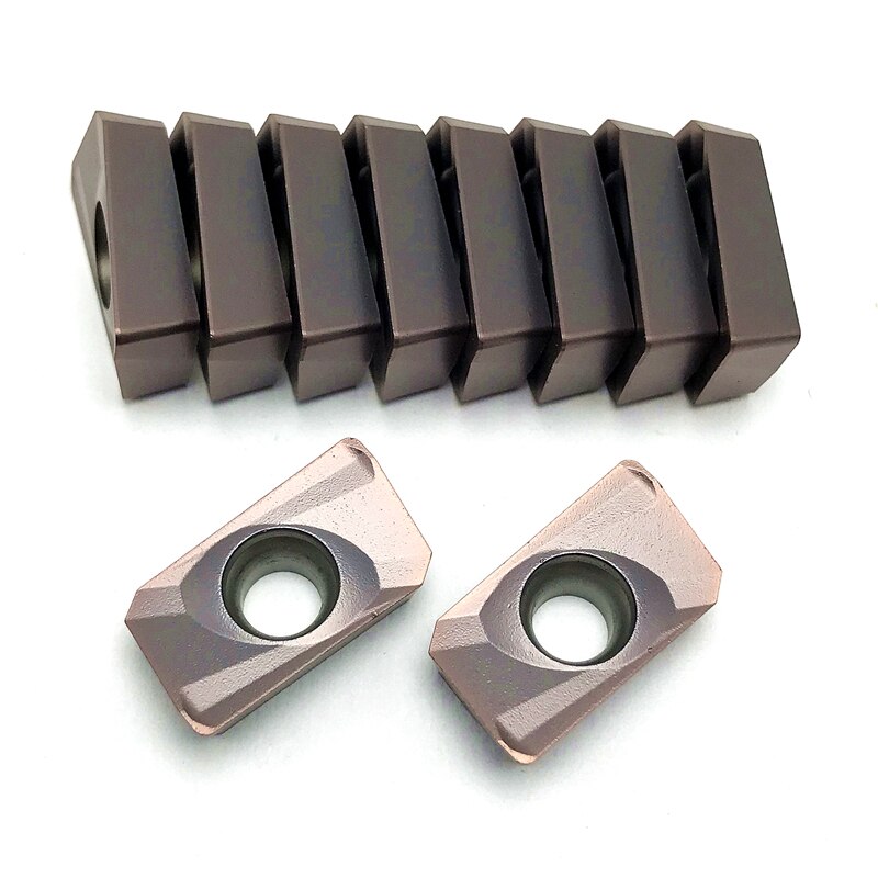 Apmt 1604 m2 apmt 1604 h2 hardmetalen wisselplaten draaigereedschap apmt 1604 vlakfrees draaibankgereedschap freeswisselplaten apmt 1604 snijgereedschap: 10 stuks / Apmt 1604 h2 vp15tf