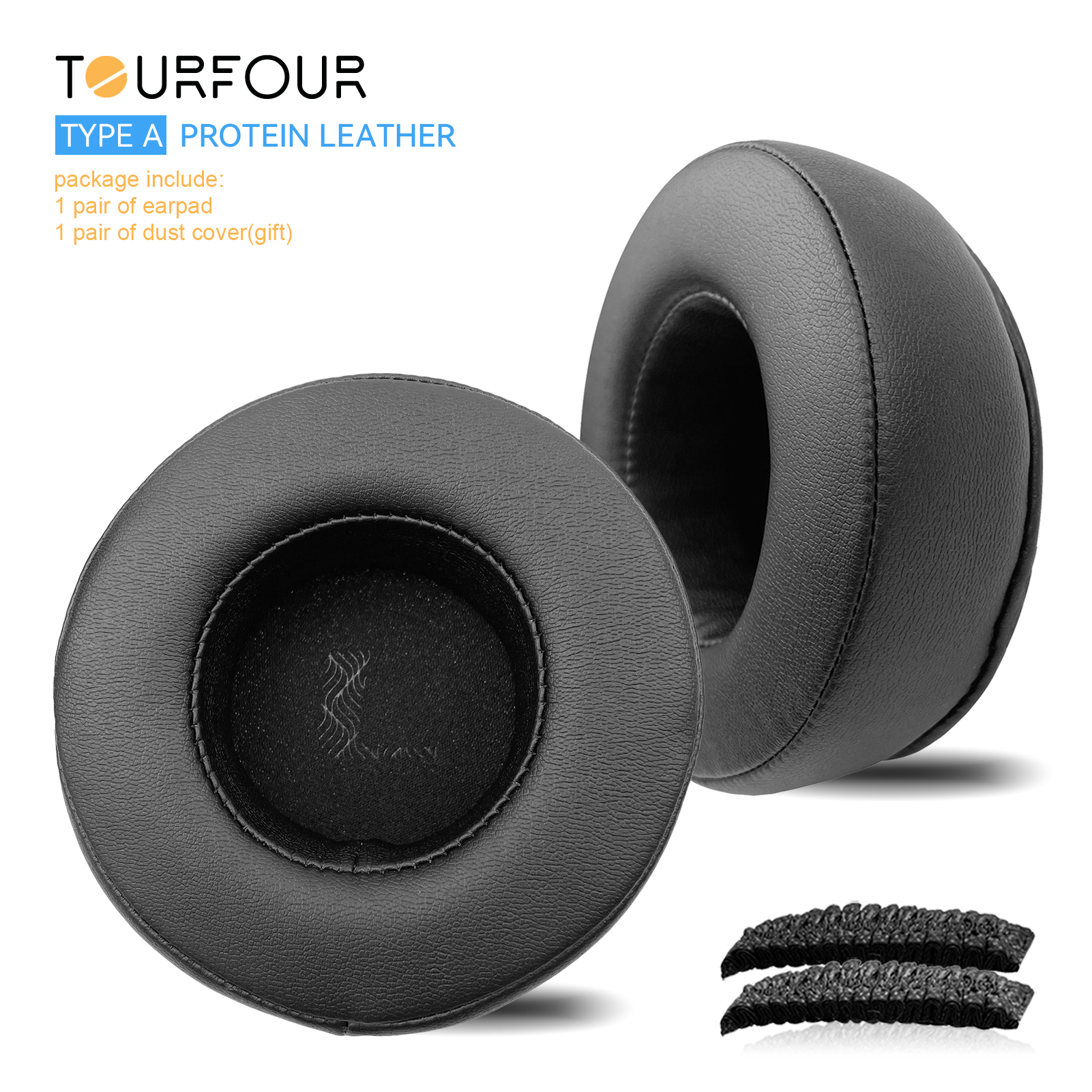 Zamienne Earpads TOURFOUR robić Fostex T20RP MK3,T40RP MK2,T50RP MK3 słuchawki poszewka na poduszkę nauszniki zestaw słuchawkowy: oliwa