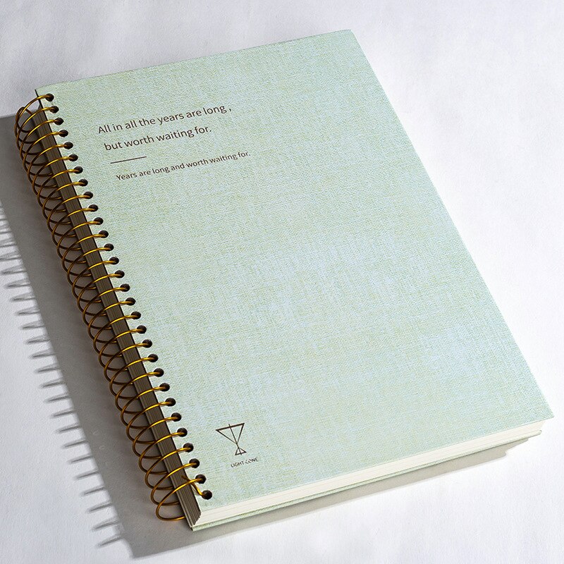 B5 Notebook Binder Sketchbook Office Supplies Lyofes Thicken Spiral Notebooks Book Diary School Stationery Work Super Thick Page: 8