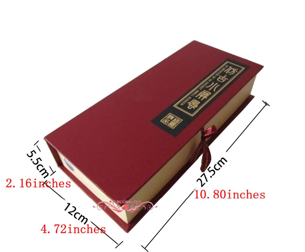 6Pieces Panda Folding Screen Chinese Traditional Lacquerwork Screen Decoration